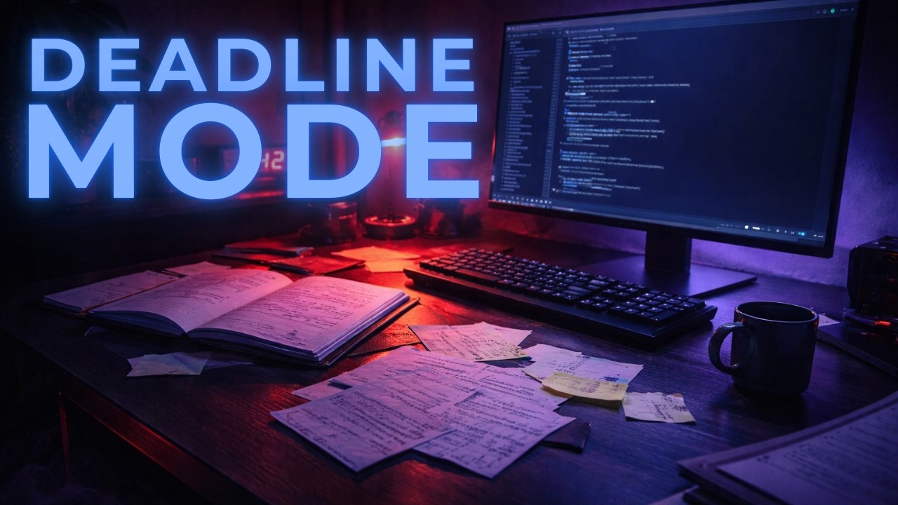 Deadline Mode | Deep Focus Music for Coding, Studying & Deep Work