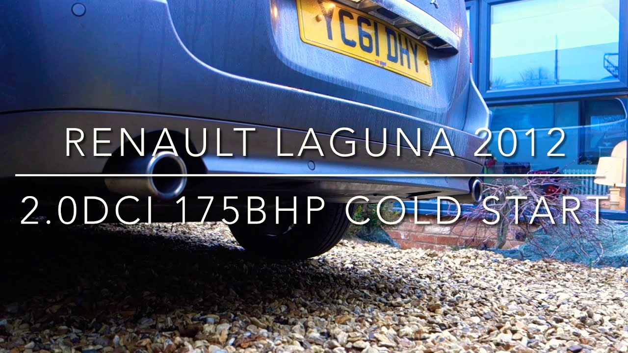 Renault Laguna 175Bhp 2.0dci Cold Start