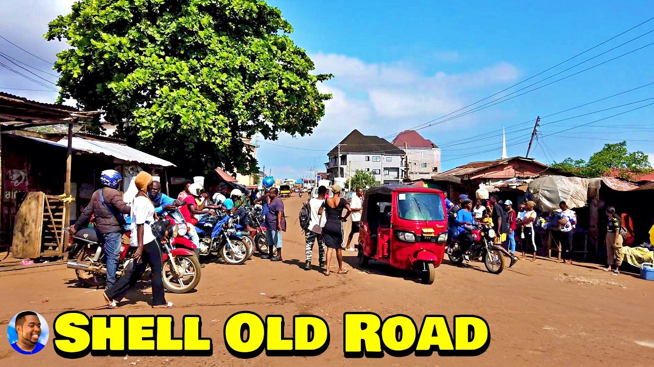 Добро пожаловать в KISSY SHELL OLD ROAD — 🇸🇱 ФРИТАУН ВОСТОК — VLog 2025 — Исследуйте с Triple-A