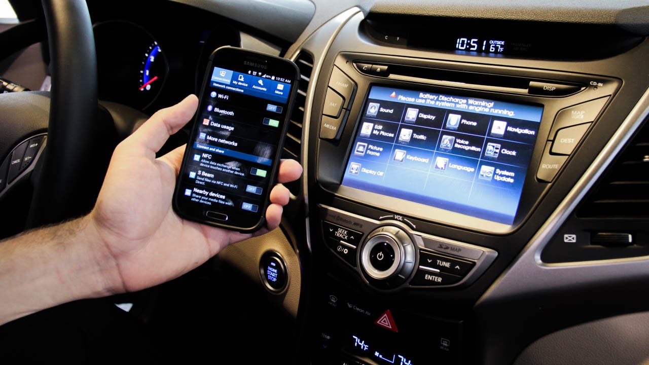 How To Pair Your Bluetooth Smart Phone To The 2014 Hyundai Elantra With Navigation System