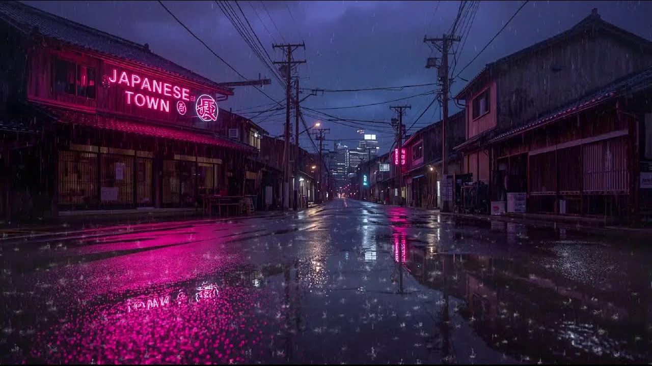 Rainy Night Lofi Mix 🌙 Calm Chillhop Beats to Relax, Study & Sleep #91
