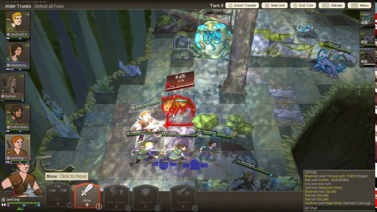 Wildermyth alpha build 0.2.1 PC Gameplay