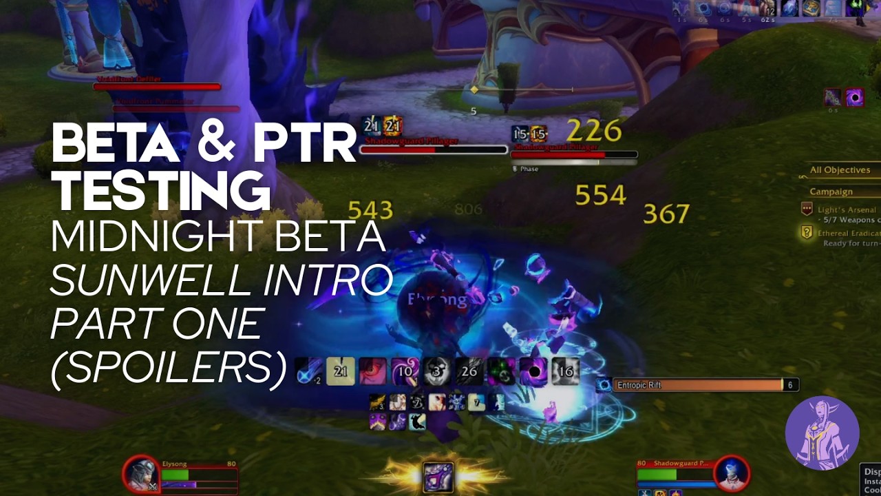 Beta Testing: Midnight (Part One, October 2025)