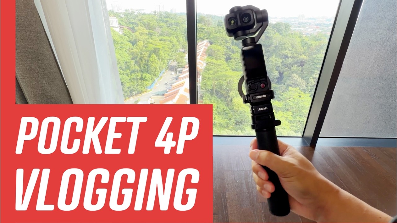 Влогинг на DJI Osmo Pocket 4P (первые впечатления и лучшие аксессуары)