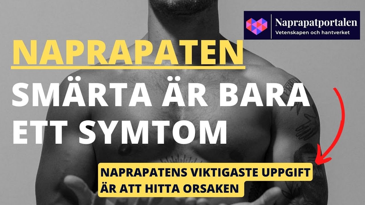 Smärta är bara ett symtom. Vad är egentligen orsaken??