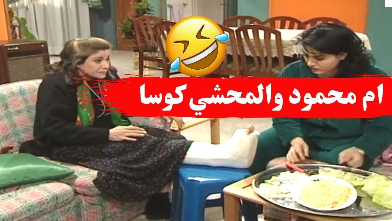 ام محمود والكوسا محشي ـ شوفو كيف جننتها لهناء ـ جميل وهناء