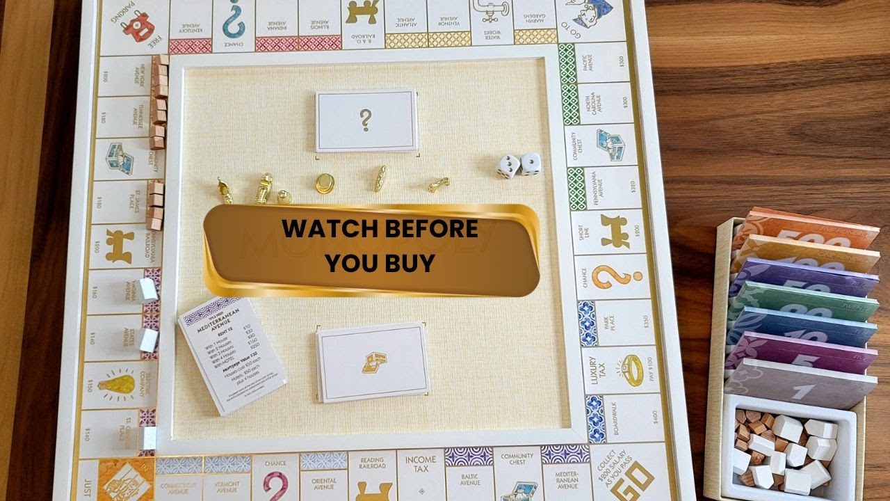Monopoly Bianco Edition Unboxing & Review - Worth the Hype?