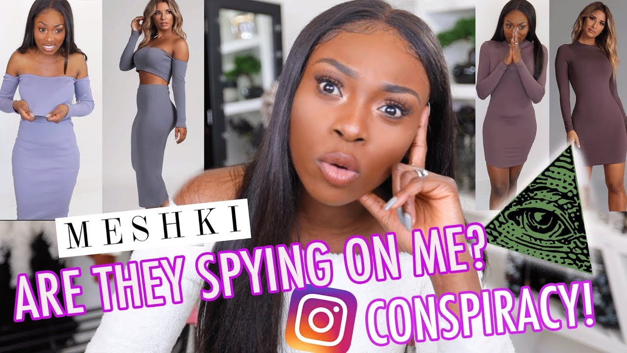 TRYING INSTAGRAM CLOTHING BRAND MESHKI...IS MY CONSPIRACY RIGHT?!