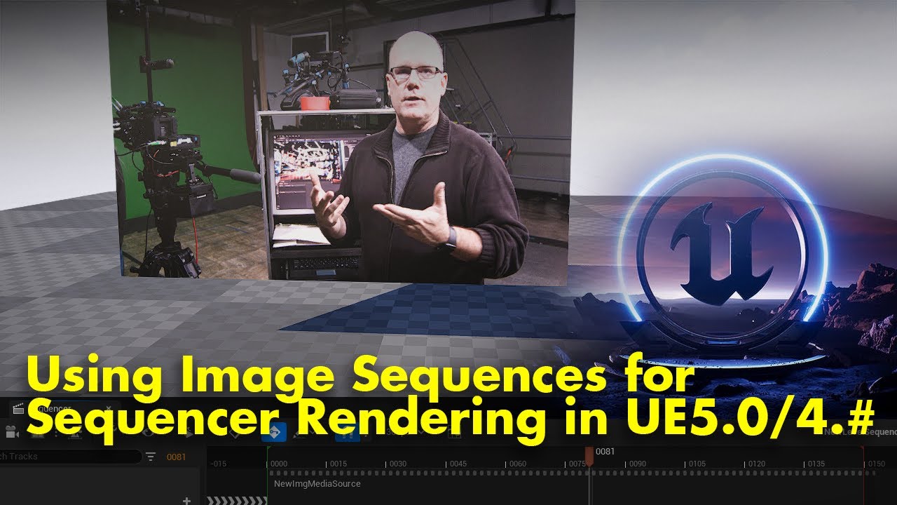 Использование последовательностей изображений для видео в Unreal 5.0 и UE 4