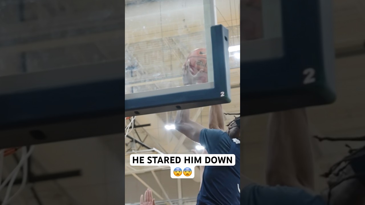 Dwayne Aristode got up for this lob from Preston Fowler #dunk #brewster #slam #hsbasketball #nibc