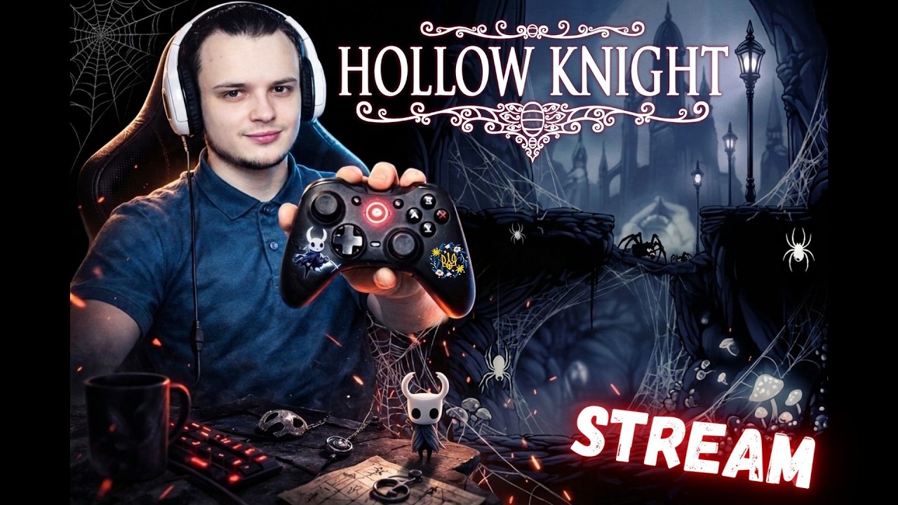 Hollow Knight | UA | Фінальний Ривок. Колізей дурнів та Шлях болю! 👑 | Стрім #7