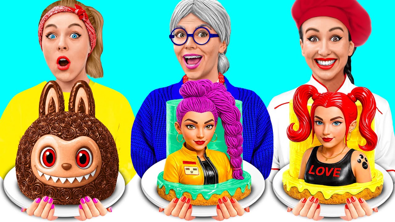 Кулинарный Челлендж: Я против Бабушки | Вкусные Кулинарные Хитрости от Mega DO Challenge