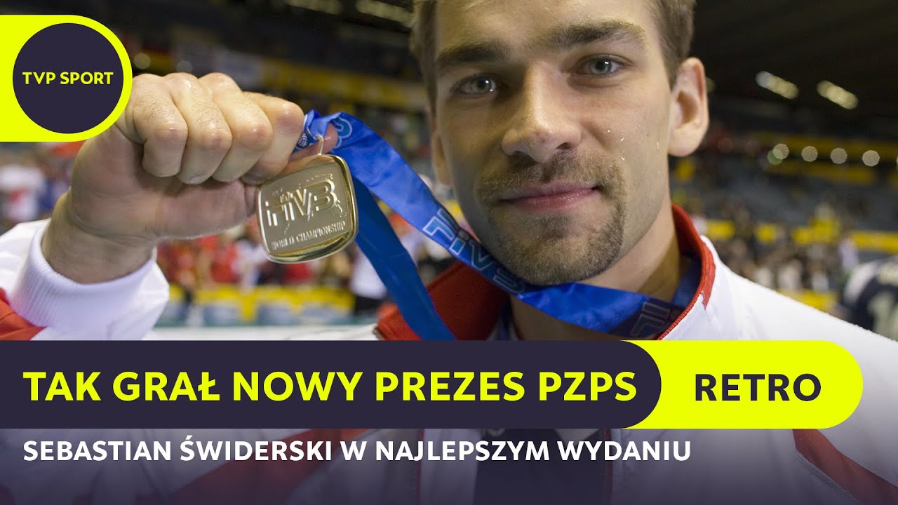 ŚWIDERSKI SHOW! NOWY PREZES PZPS BYŁ PRAWDZIWĄ GWIAZDĄ SIATKÓWKI