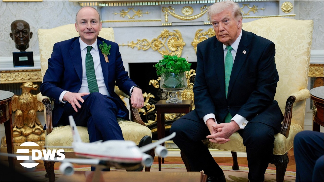 WATCH: Trump Meets Irish Taoiseach Miche&aacute;l Martin at White House for St. Patrick&rsquo;s Day Talks | AC15