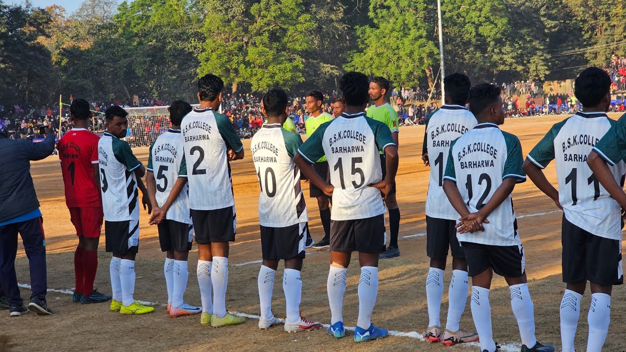 Opening match😍Bsk College vs Ac Black Telco😍At Sarjom beda dumka 2025