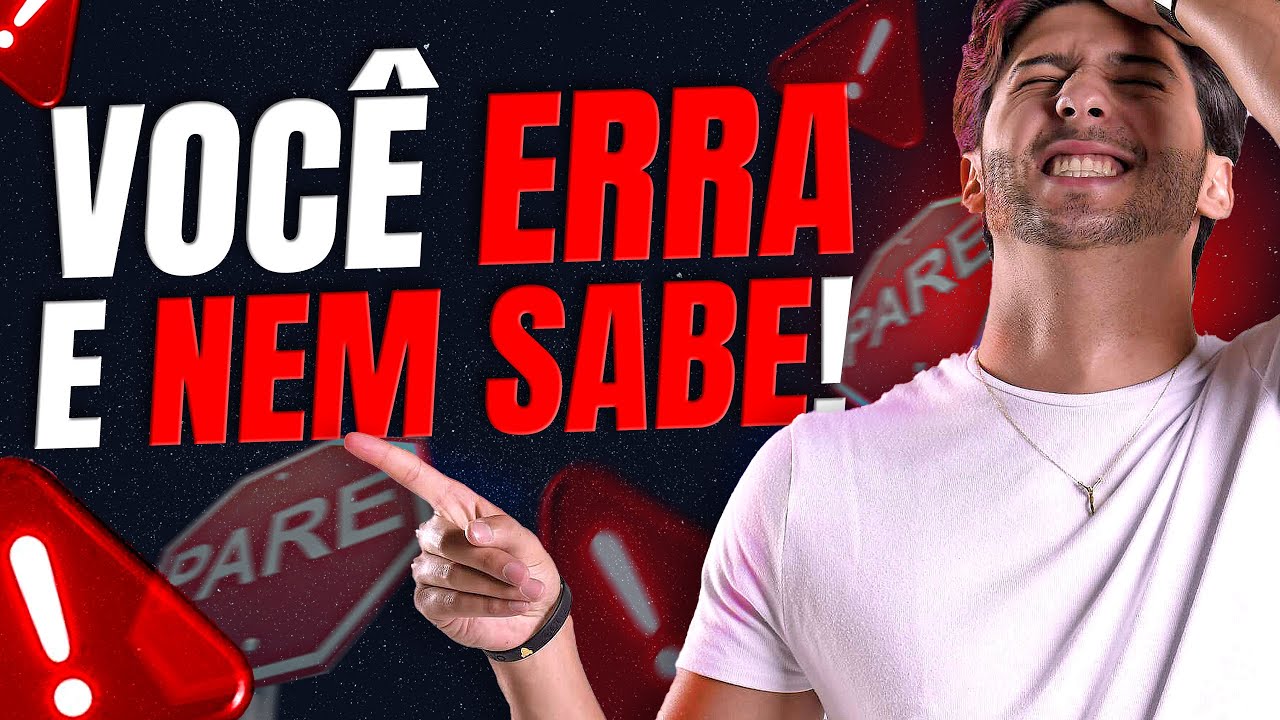 10 maiores (e mais inaceitáveis) erros que todo iniciante comete no marketing digital