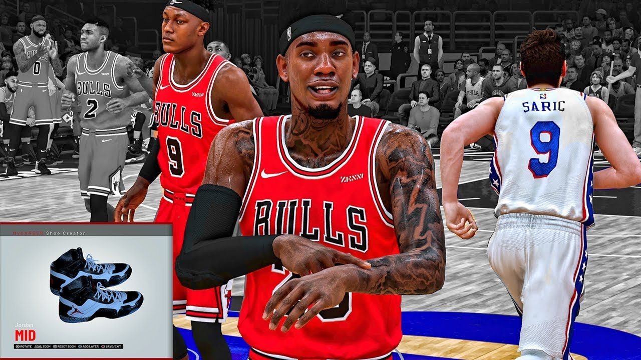 NBA 2k19 MyCareer #28 • Jordan Signature Shoe Creation • BREAKING CAREER HIGH's