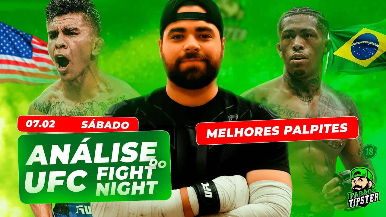 UFC FN: BAUTISTA X LOK DOG - AN&Aacute;LISE E PALPITES COMPLETO!!
