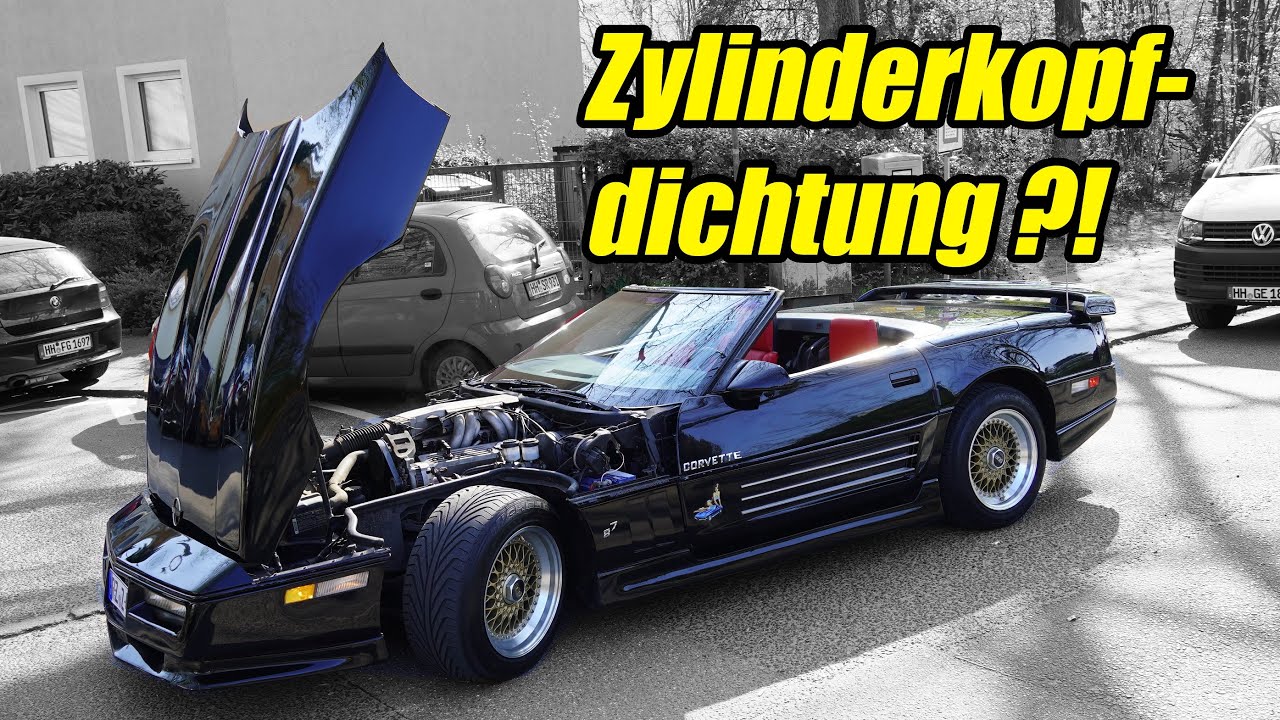 Erste Ausfahrt endet am Straßenrand... | Corvette C4