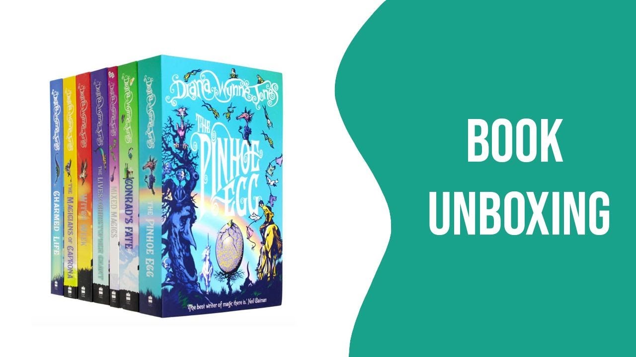 The Chrestomanci Series 7 Book Set by Diana Wynee Jones - Book Unboxing