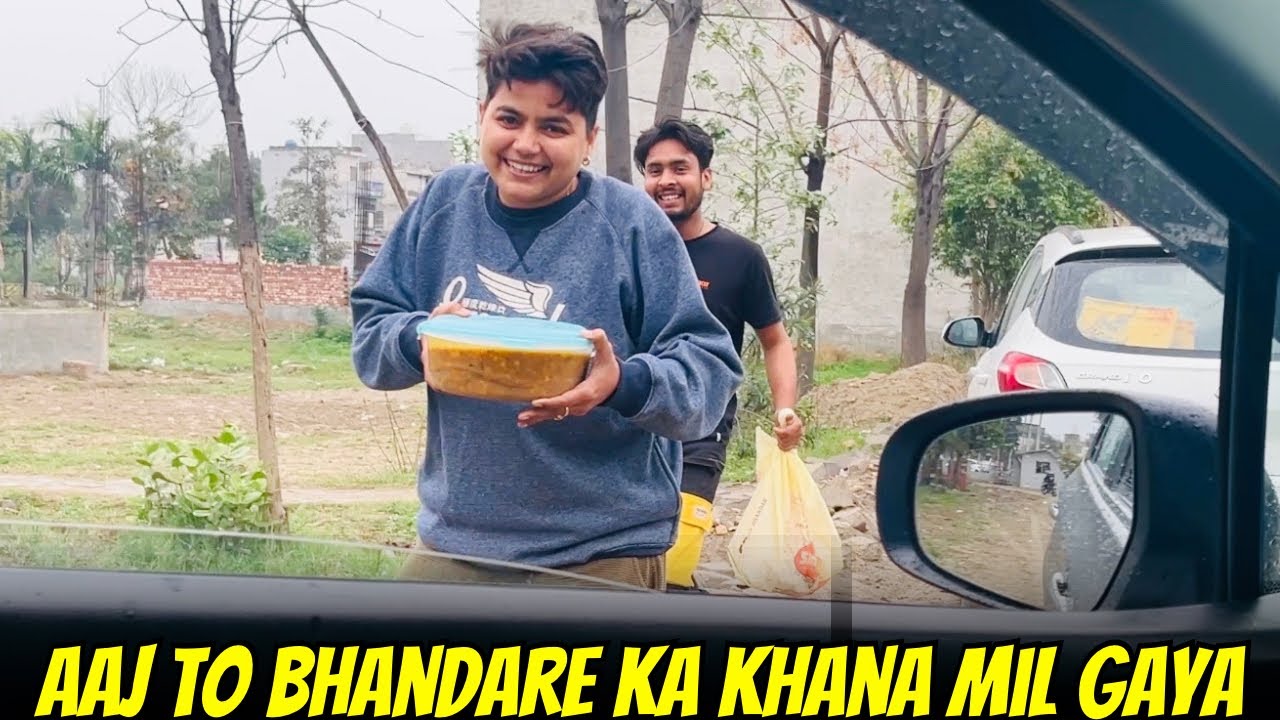 Aaj To Bhandare Ka Khana Mil Gaya | @Yashal's Vlogs