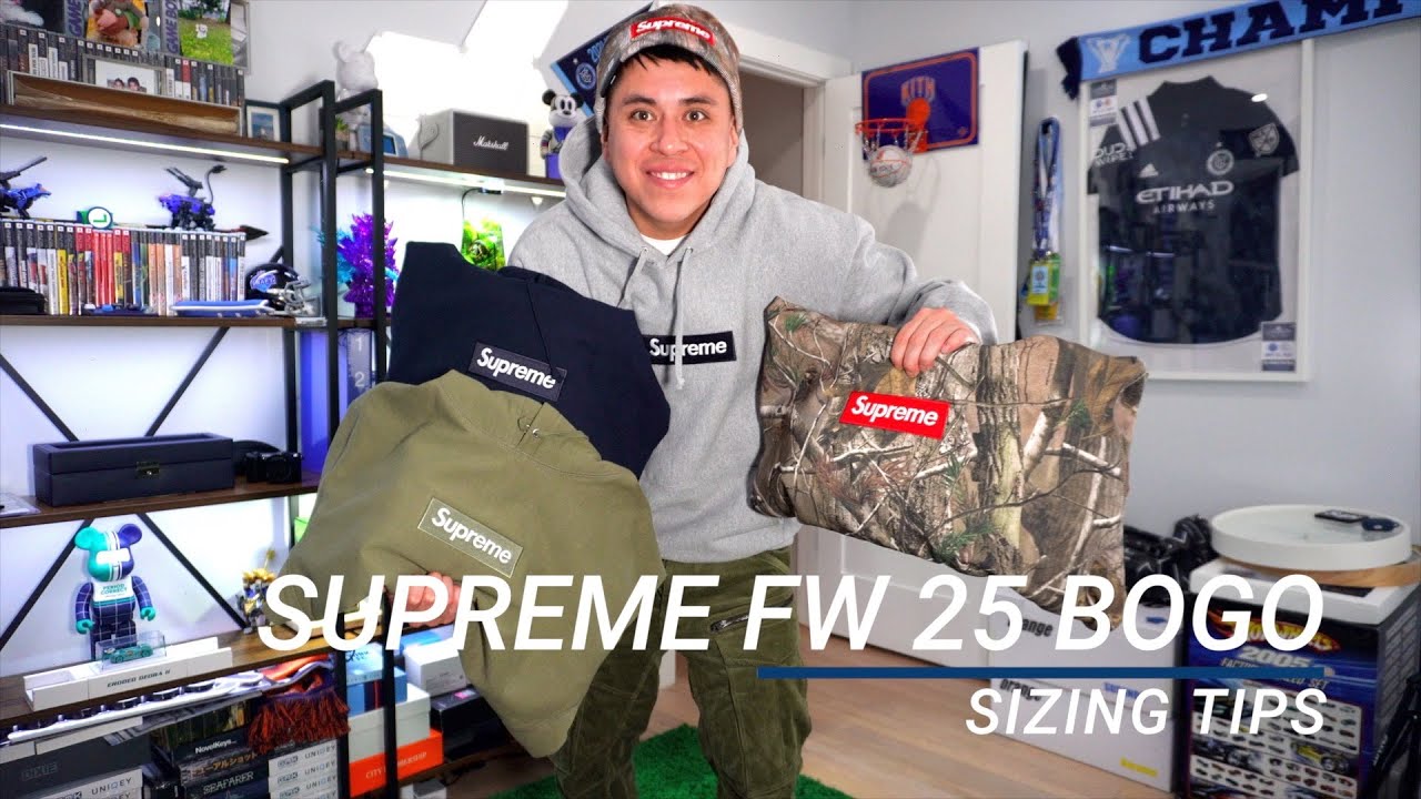 WHAT'S THE BEST BOX LOGO? 🤯 SUPREME BOX LOGO FW25 🔥- SIZING TIPS - WHAT SIZE TO GET.🤔