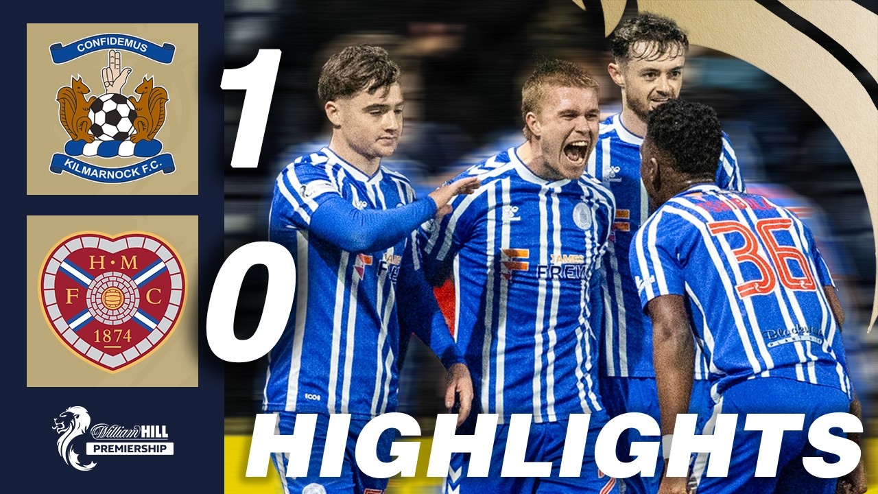 Kilmarnock 1-0 Heart of Midlothian | HIGHLIGHTS | William Hill Premiership