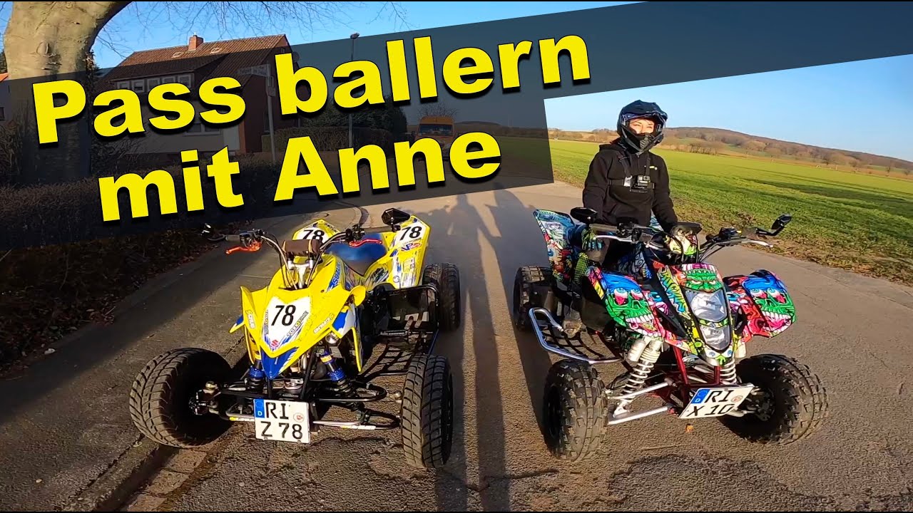 Pass ballern mit Anne / Dualvlog / quad-Vlog ToxiQtime