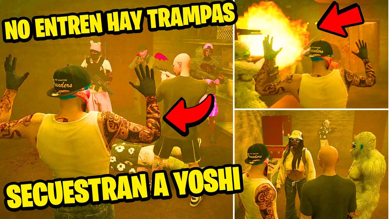 PAKITO (ELDEMENTE) SECUESTRA A YOSHI Y SE PICA CON LA YAKUZA 😂| DovuX Life | 
