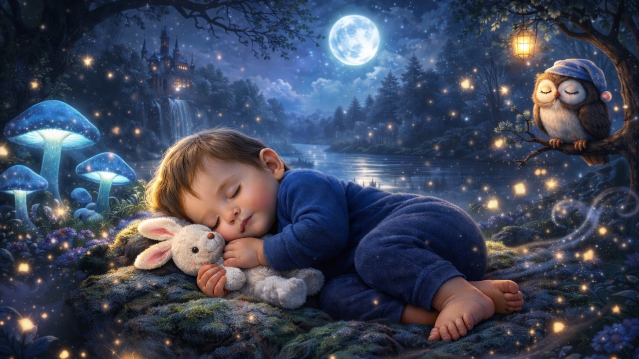 8 Hours Deep Baby Sleep Music | Mozart & Brahms Lullaby Mood (Piano & Xylophone) — Dormir Bebés