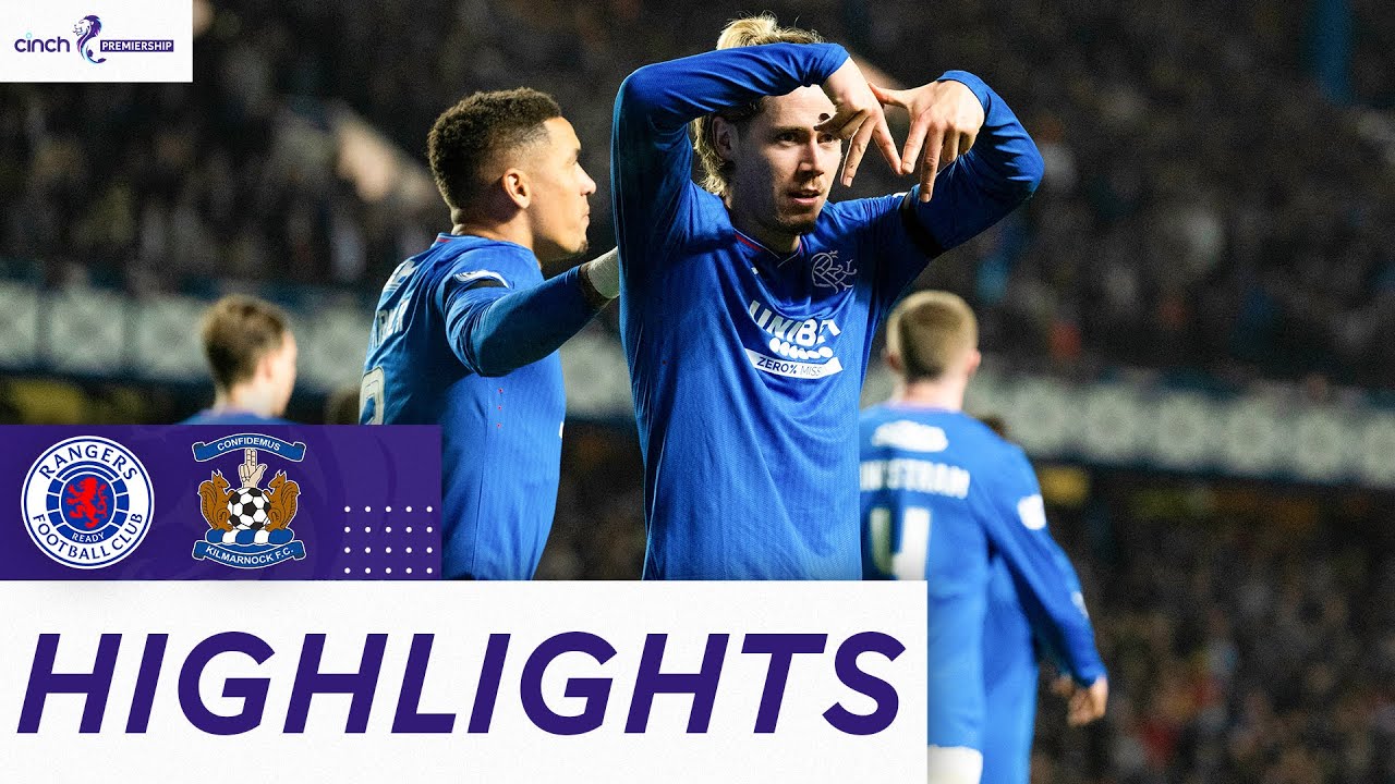 Rangers 3-1 Kilmarnock | Gers Sign Off For Winter Break With Dominant Win | cinch Premiership