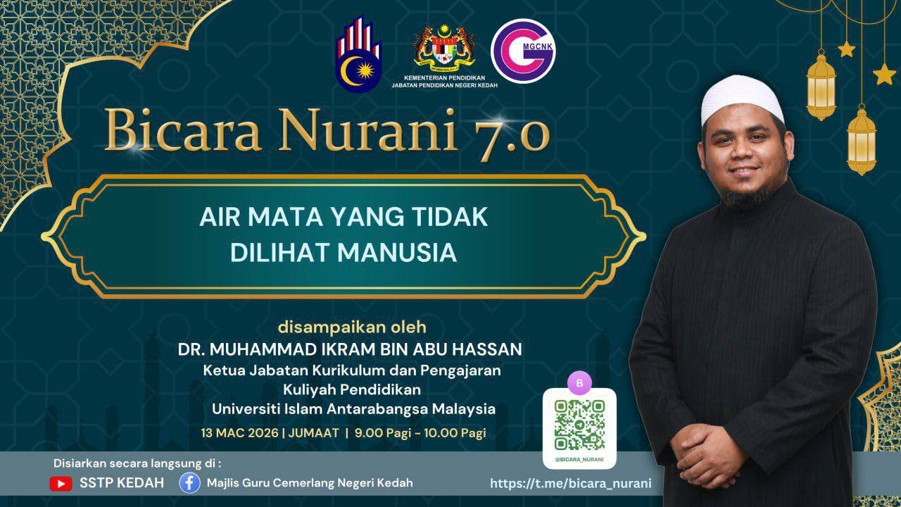 BICARA NURANI 7.0 | SIRI 2 | AIR MATA YANG TIDAK DILIHAT MANUSIA | DR. MUHAMMAD IKRAM