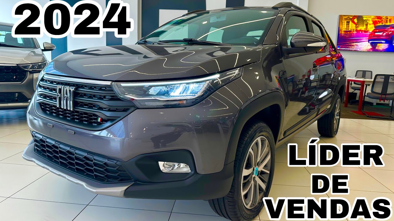 NOVA FIAT STRADA 2024 VOLCANO MANUAL COM PACOTE PLUS 1.3 FIREFLY | FOI O CARRO MAIS VENDIDO DE 2023!