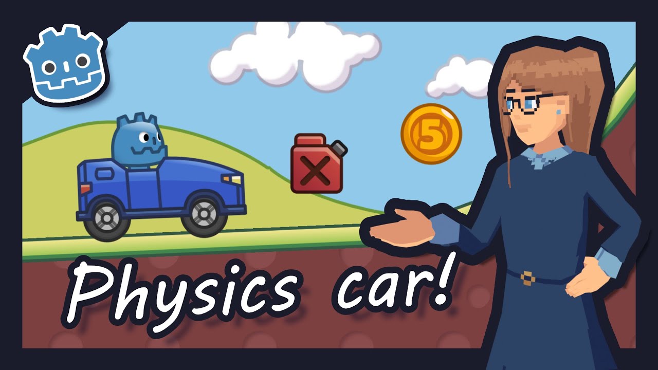 How to make Hill Climb Racing in Godot