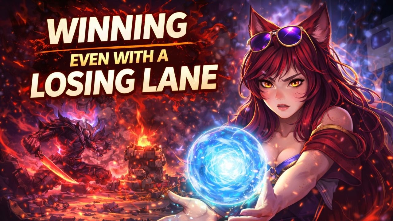HOW TO WIN EVEN WHEN YOU LOSE YOUR LANE ! League of Legends