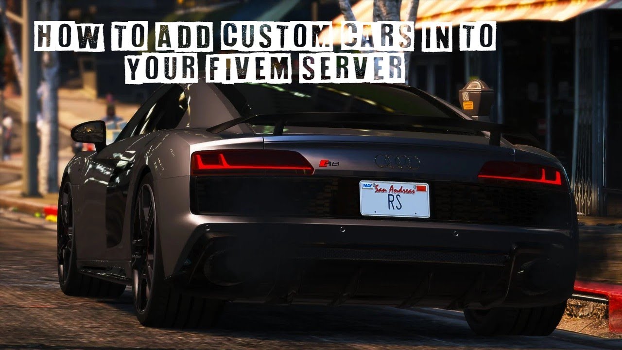 HOW TO ADD CUSTOM CARS INTO YOUR FIVEM SERVER!!
