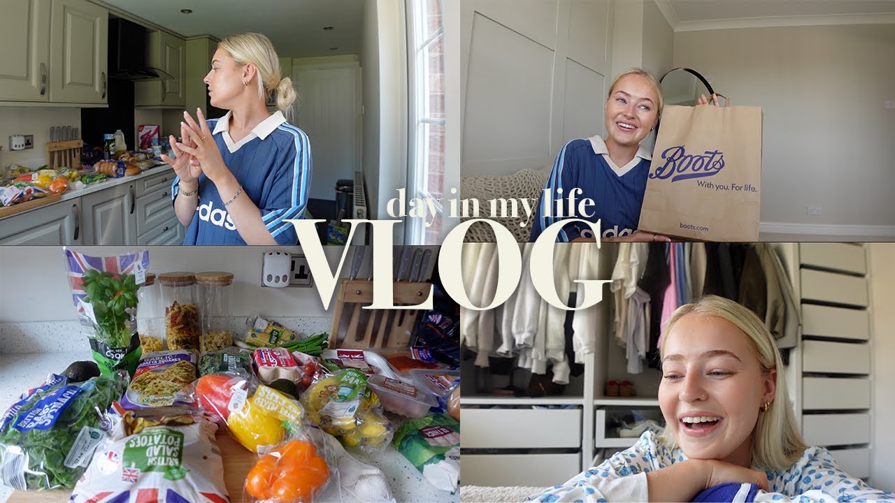 spend the day with me | Boots haul, big foodshop + GOOD TKMaxx finds!!