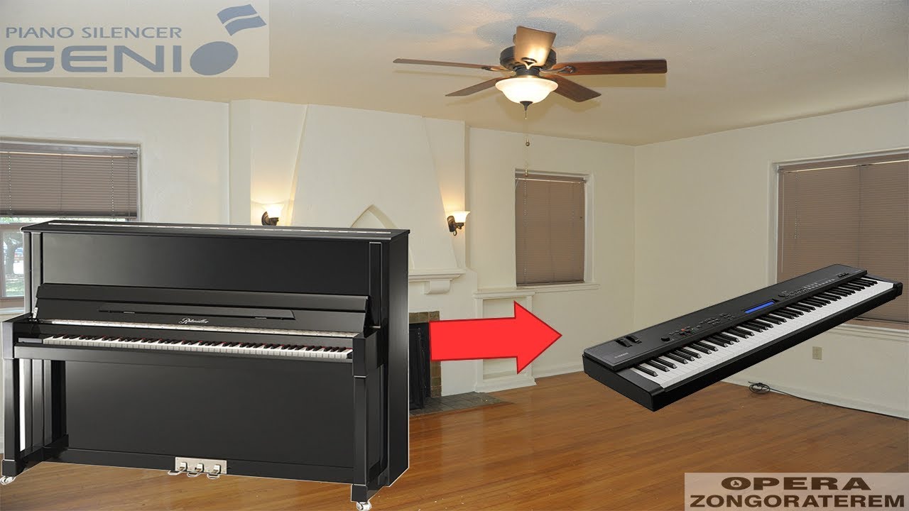 Pianínóból Digitális Zongorát - Piano Silent System