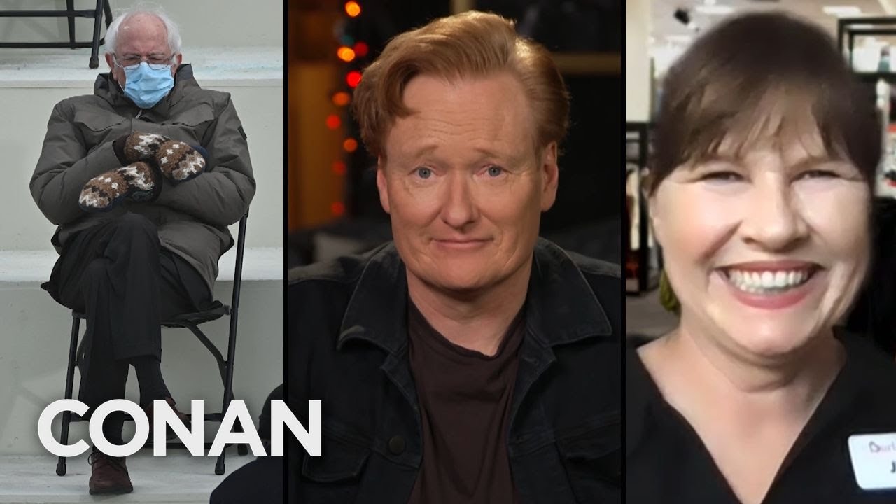 Conan Finds Out How Bernie Sanders' Inauguration Look Came Together | CONAN on TBS