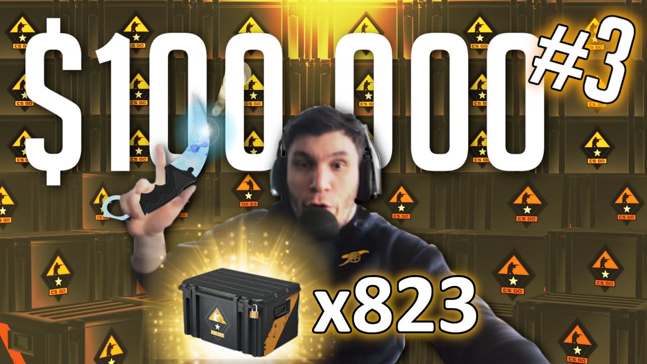 Unboxing 823x Weapon Case 1s (My 3rd $100,000+ CS2 Case Opening) - BIGGEST YET AGAIN!