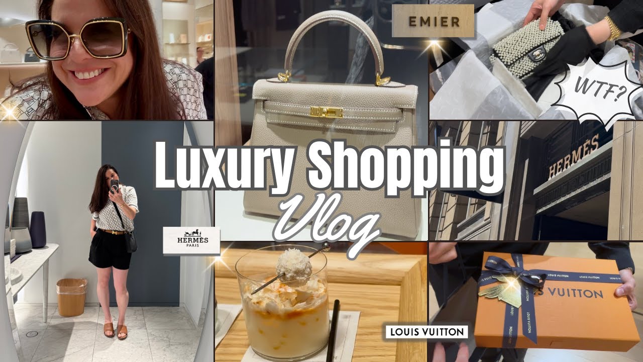 EXCITING LUXURY SHOPPING VLOG| Jerusha Couture