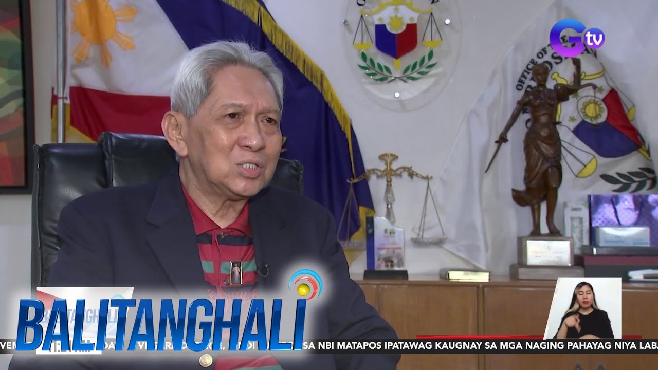 Ombudsman Samuel Martires kay DOJ Usec. Jesse Andres kaugnay sa pag-iimbestiga kay... | Balitanghali