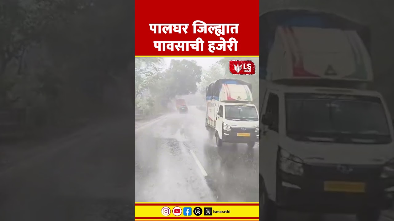 Palghar Rain News | Rainfall in Palghar district