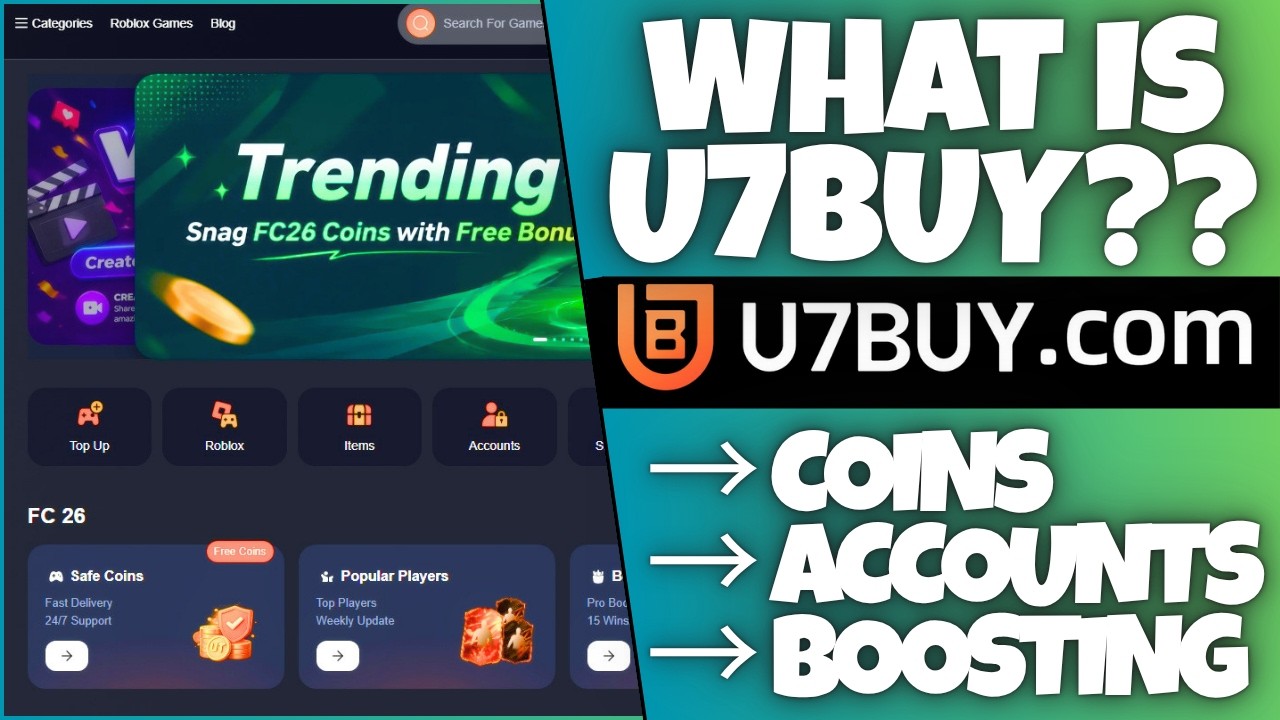 Что такое U7BUY? Всё, что вам нужно знать! (ПОЛНЫЙ ОБЗОР) Часть 1