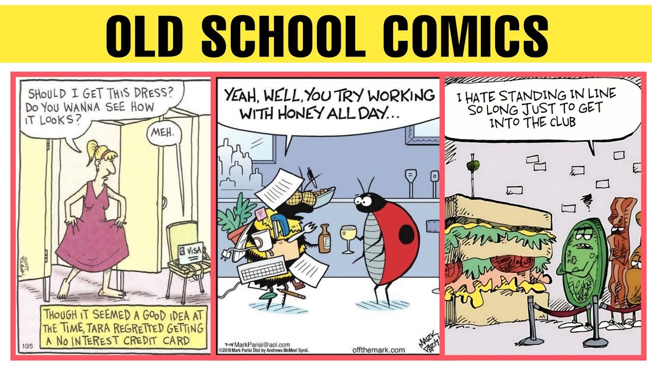 Old School Comic Strips That Will Never Disappoint! ✨ | Retro Laughter Dose