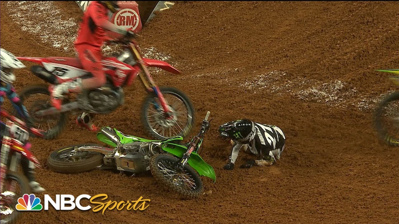 Supercross 2023: Biggest crashes of the season so far | Motorsports on NBC