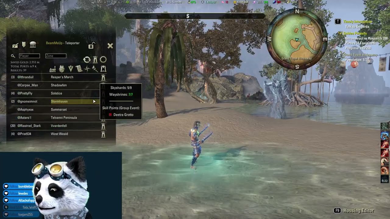 Tianlein plays ESO (866) - Endeavors & Pursuits, etc. :)