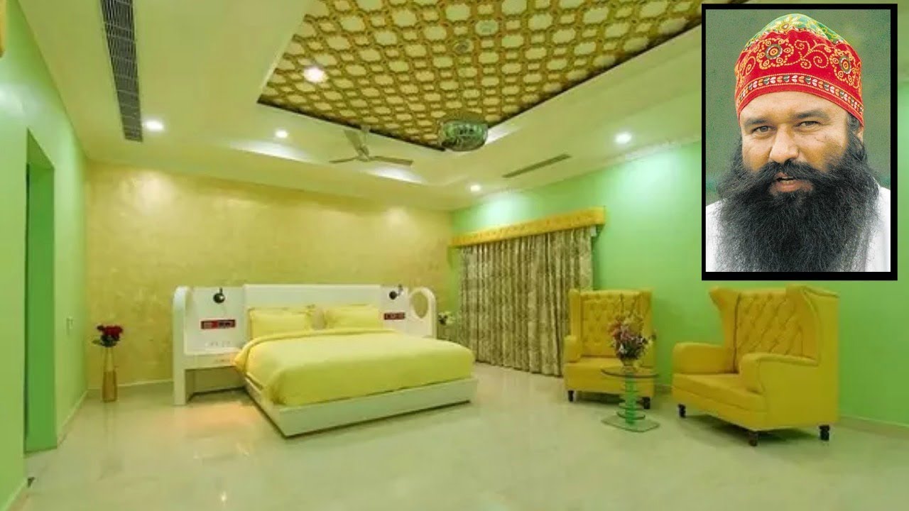 आलीशान कमरे और 10 लाख के बैड पर सोता था राम रहीम, ऐसे करता था अयाशी.......