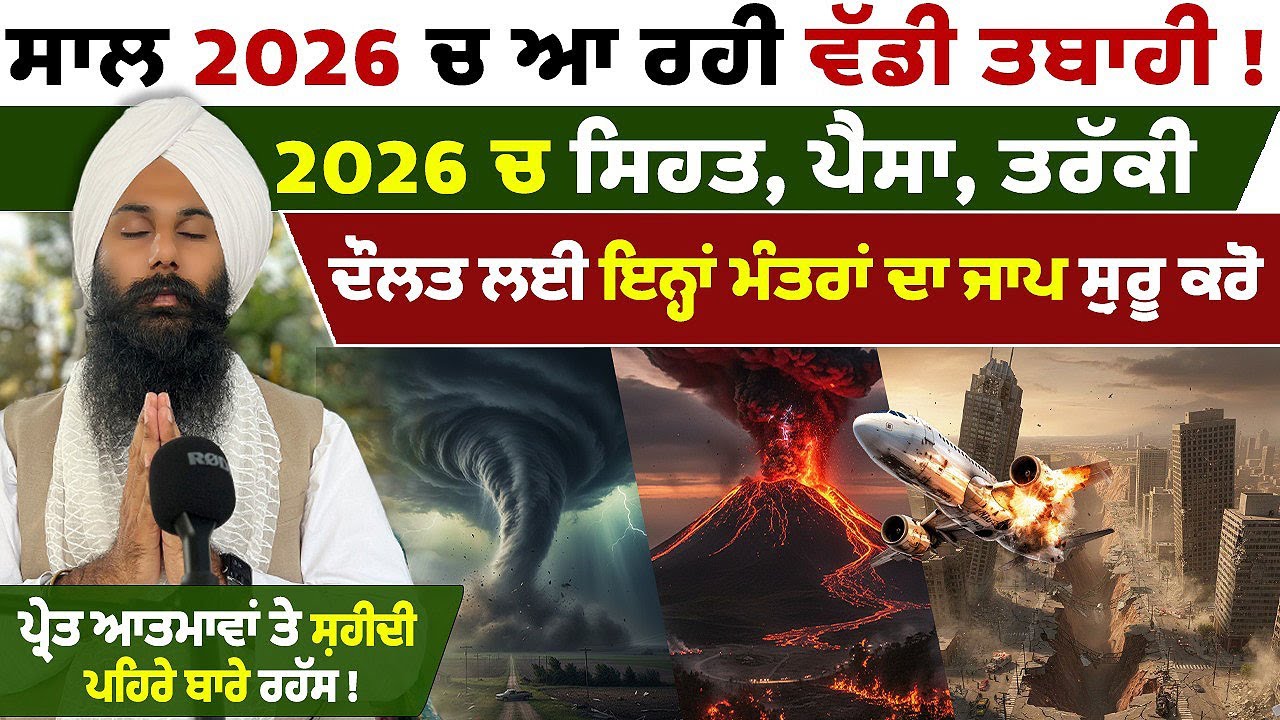 ਸਾਲ 2026 ਚ ਆ ਰਹੀ ਵੱਡੀ ਪਰਲੋ| ਸ਼ਹੀਦੀ ਪਹਿਰੇ ਦੇ ਚਮਤਕਾਰ Ft. Baba Milanjot Singh With Badaljeet Singh 