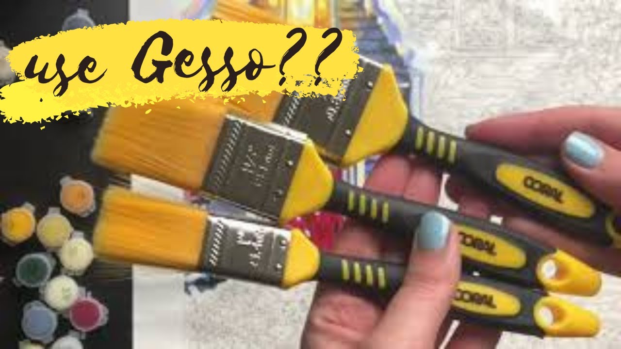 Советы по рисованию по номерам — Используете ли вы грунтовку Gesso?